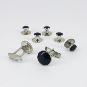 cefai cufflinks 1 black silver